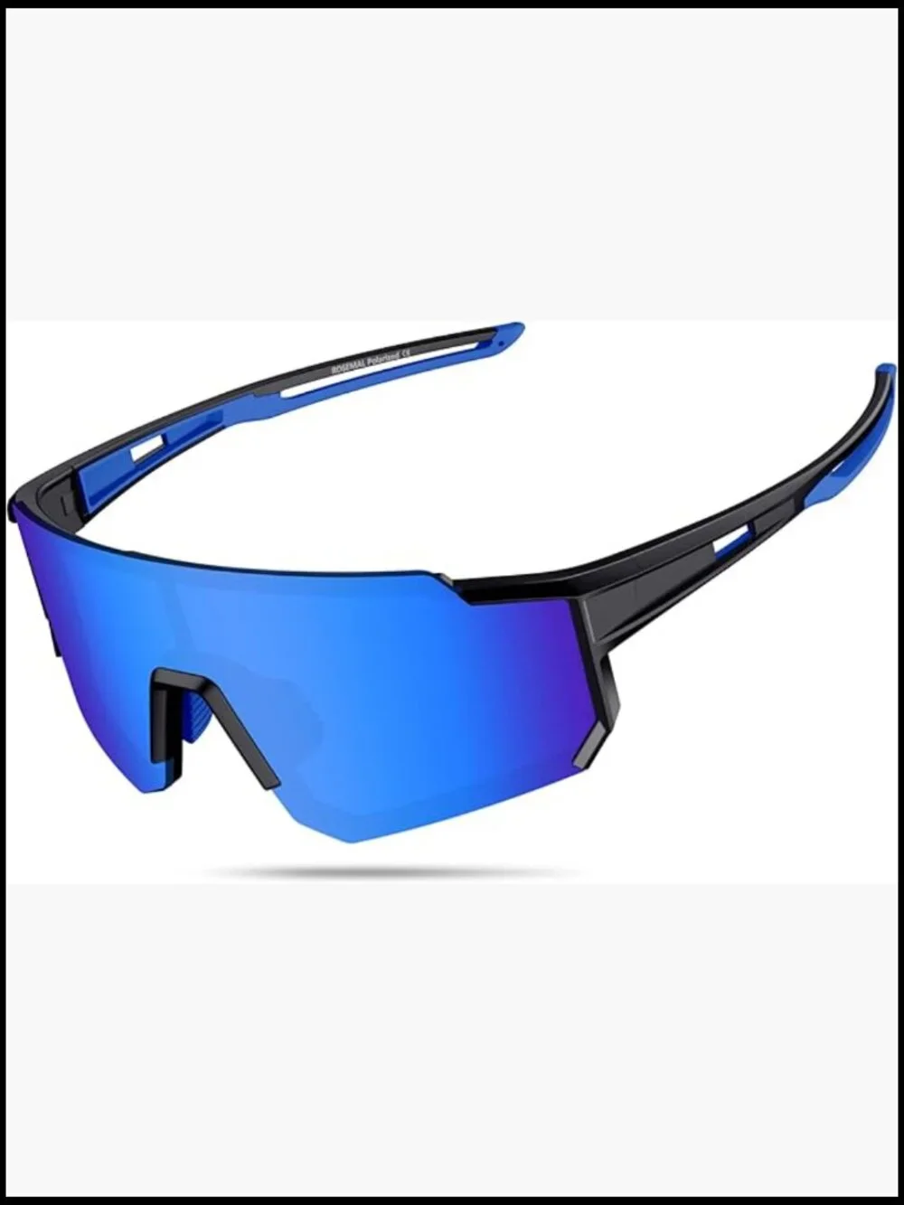 Polarized Sports Sunglasses TR90 UV400 for Cycling Running Driving Fishing